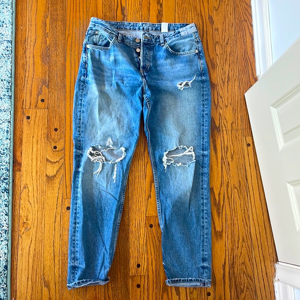 &Denim Low Rise Jeans